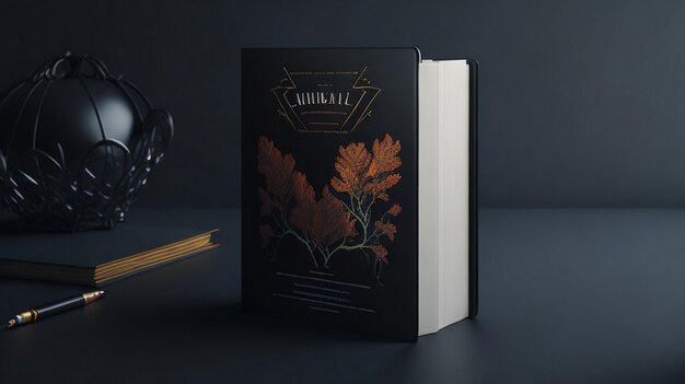 Professional Book Mockup with beautiful background