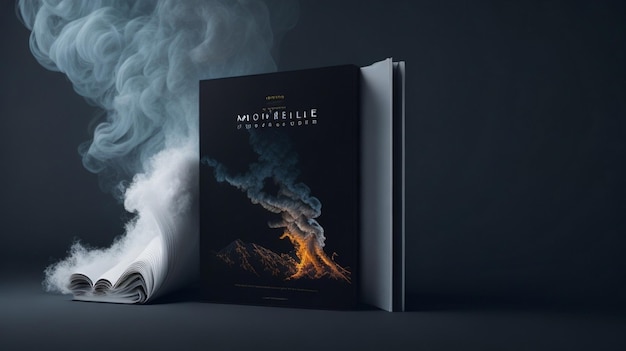 Professional Book Mockup with beautiful background