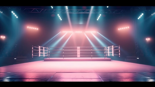 Концепция профессионального боксёрского ринга