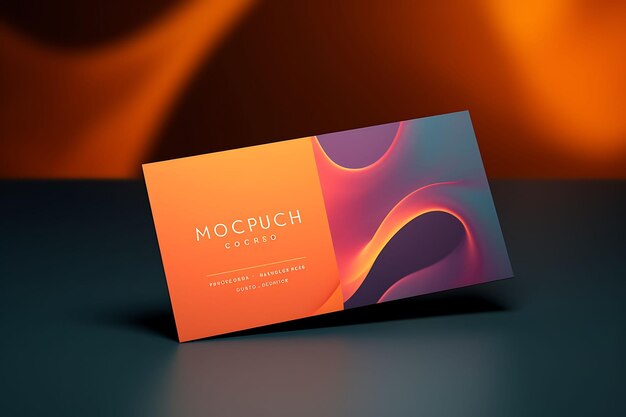 Professional Branding Unveiled Realistic Business Card Mockup