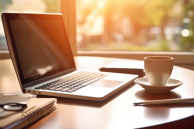 a professional businessman's hand types on a laptop keyboard with precision ai generated