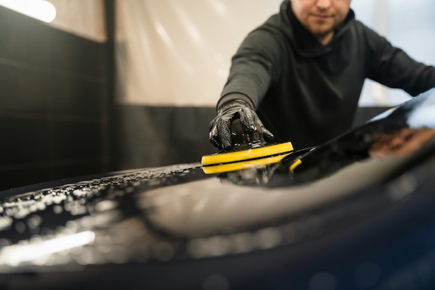 Professional car wash process