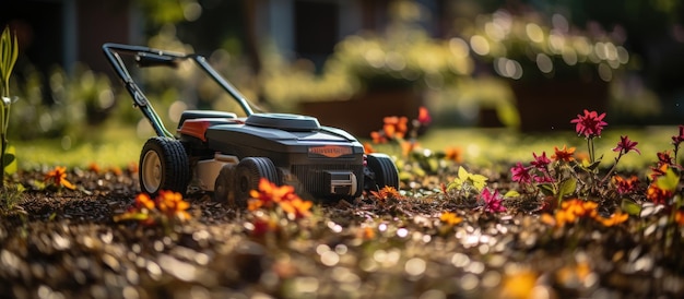 Photo professional caucasian gardener