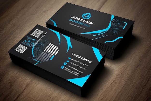 Photo professional and creative business card template