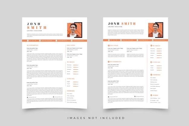 Professional CV-sjabloon