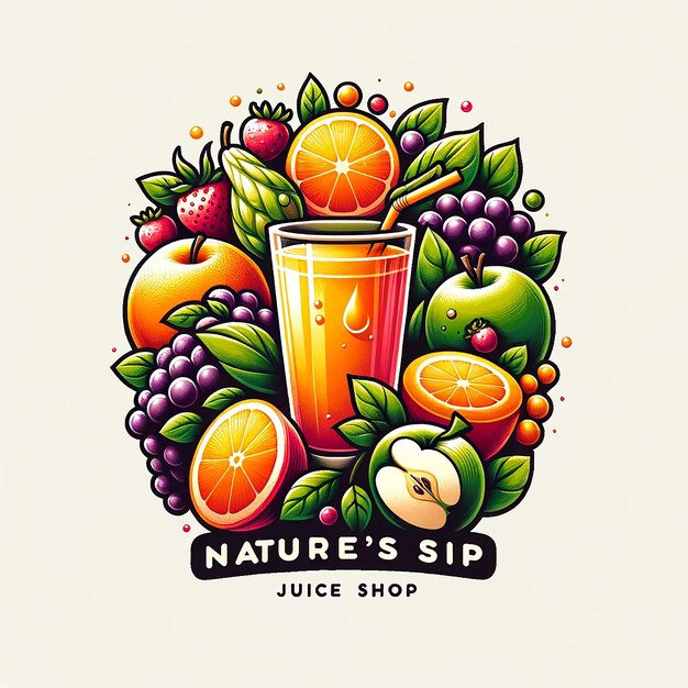 professional designs for your natural juice shop