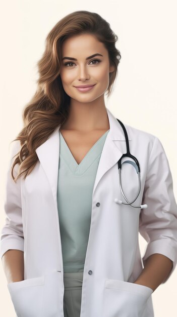 Professional Female Doctor with Expertise in Patient Care Medical Specialist