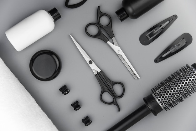 Professional hairdresser tools