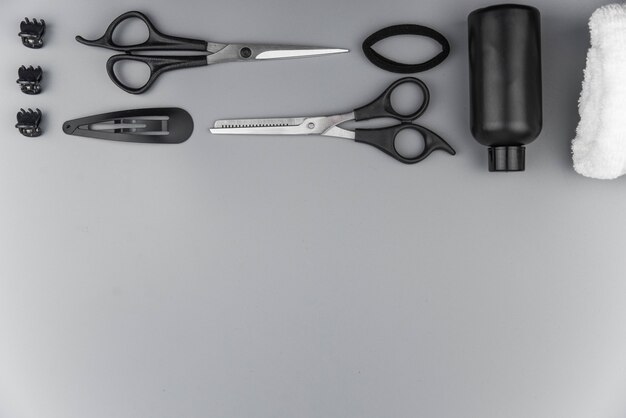 Professional hairdresser tools