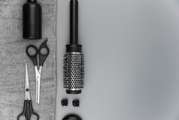 Professional hairdresser tools