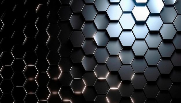 Professional hexagonal background