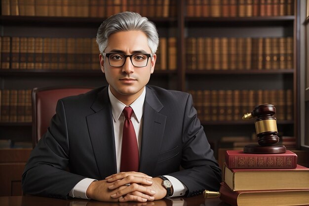 Professional Lawyer image generated Ai
