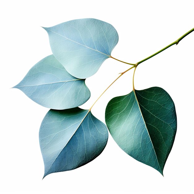 Professional Leaf Decorations Clean Flower Isolated and Elegant TopView Beauty Leaf Natural