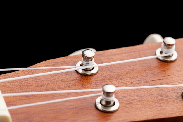 Professional mahogany guitar parts, made of mahogany small guitar for music playing