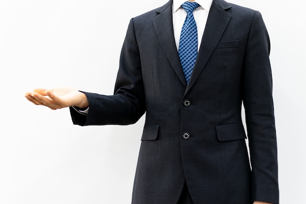 Photo a professional man in a suit