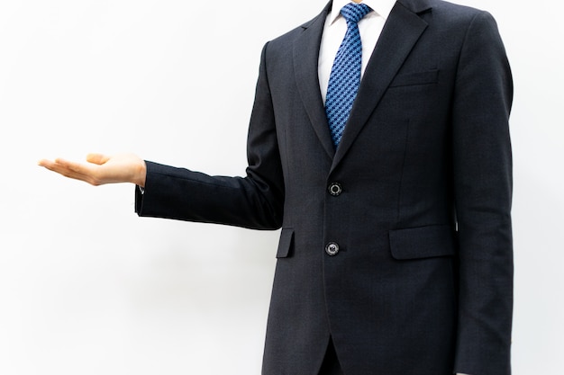 Photo a professional man in a suit