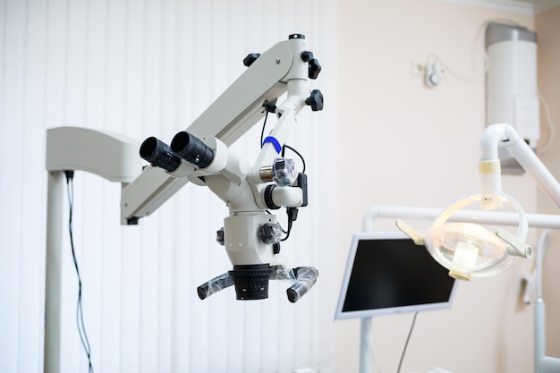 professional modern tool for the treatment of dental diseases. dental office equipment