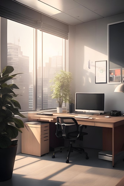 Professional office roominterior for stock photography