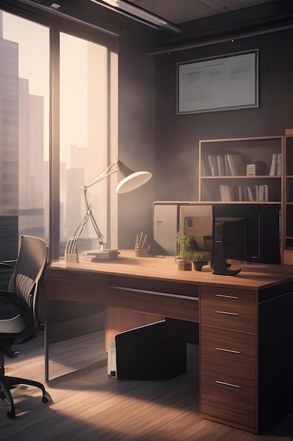 Professional office roominterior for stock photography