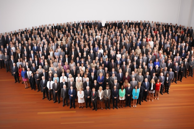 Professional Panorama Business People photo