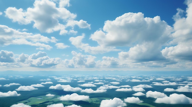 雲のパターンのプロの写真