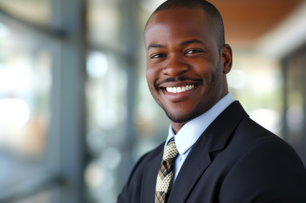 Professional Portrait Captures The Confidence Of A Successful Businessman