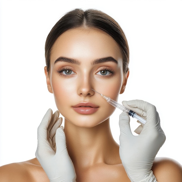 professional setting with young woman sleeve