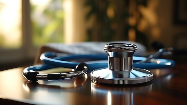 professional stethoscope HD 8K wallpaper Stock Photographic Image