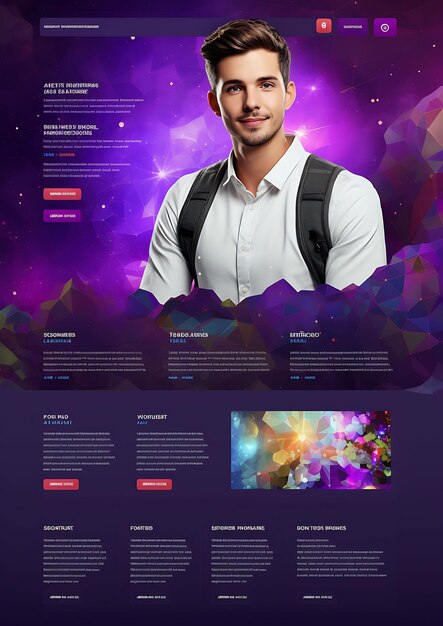 Professional web layout design concepts with crazy creative ideas for innovative and imaginative web