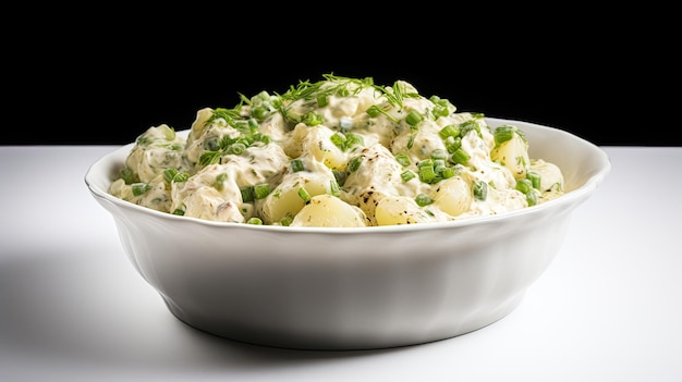 Professionele foodfotografie van aardappelsalade