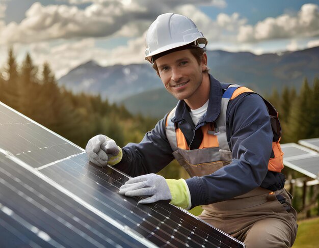 Professionele installatie van een zonnepanelsysteem