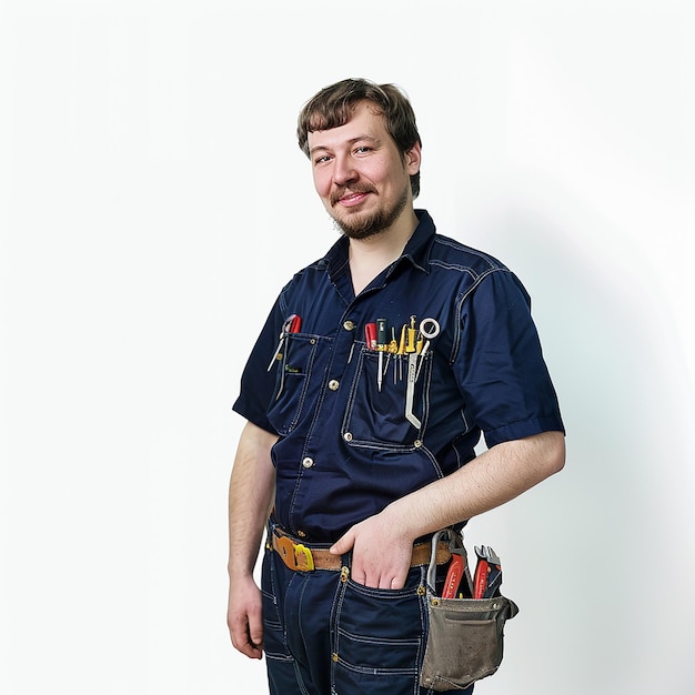 Professionele loodgieter, elektricien, monteur of schilder