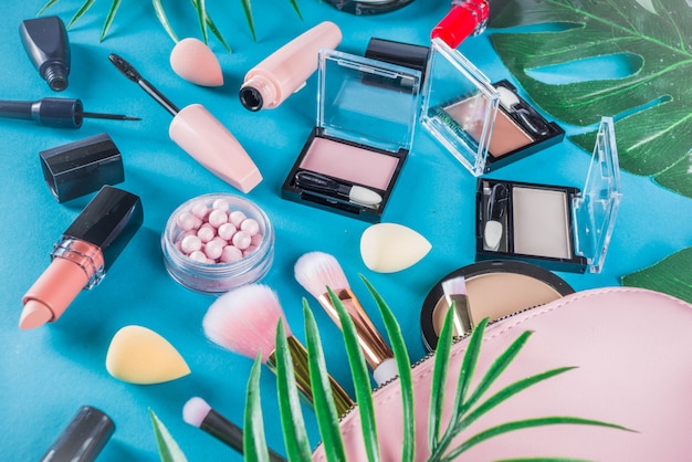 Professionele make-up cosmetische set