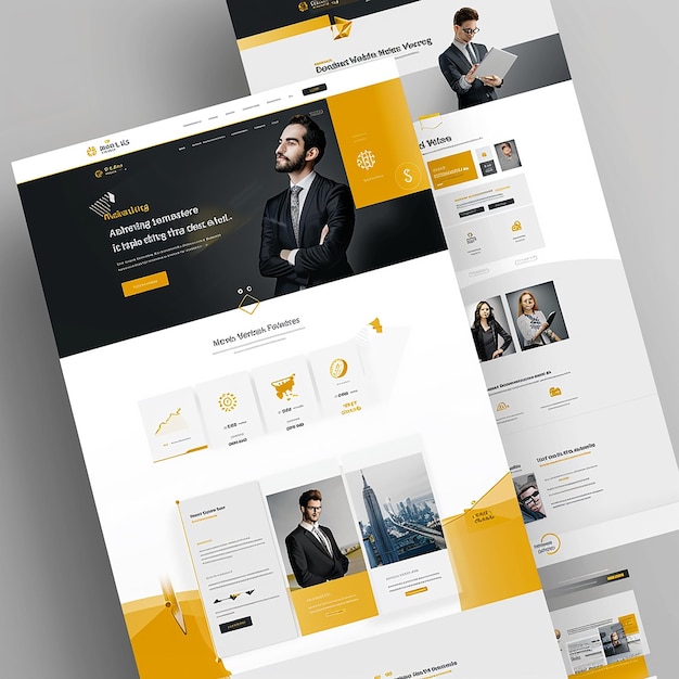 professionele website lay-out ontwerpen voor een bedrijf dat gespecialiseerd is in goud- en cryptocurrency-handel