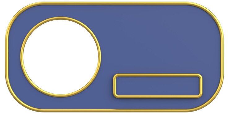 फोटो profile box social media profile 3d illustration