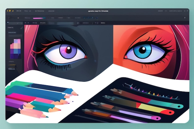 program for illustrators application for creating and drawing vector illustrations