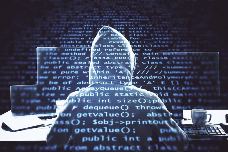 Photo 프로그래밍 코드로 컴퓨터를 사용하는 프로그래머