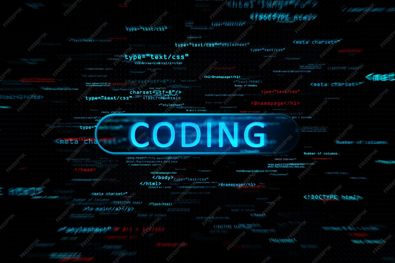 Premium Photo | Programming binary code with digital coding sign on ...