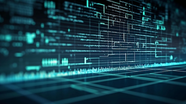 सॉफ्टवेयर डेवलपर और कंप्यूटर स्क्रिप्ट जेनरेटिव एआई का प्रोग्रामिंग कोड सार तकनीकी आधार