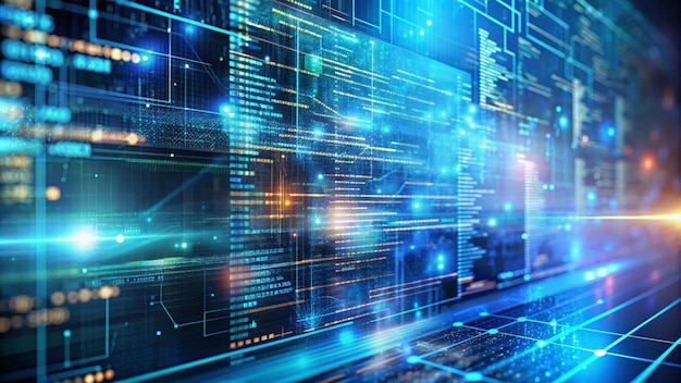 programming code abstract technology background of software developer and computer script 3d illustration