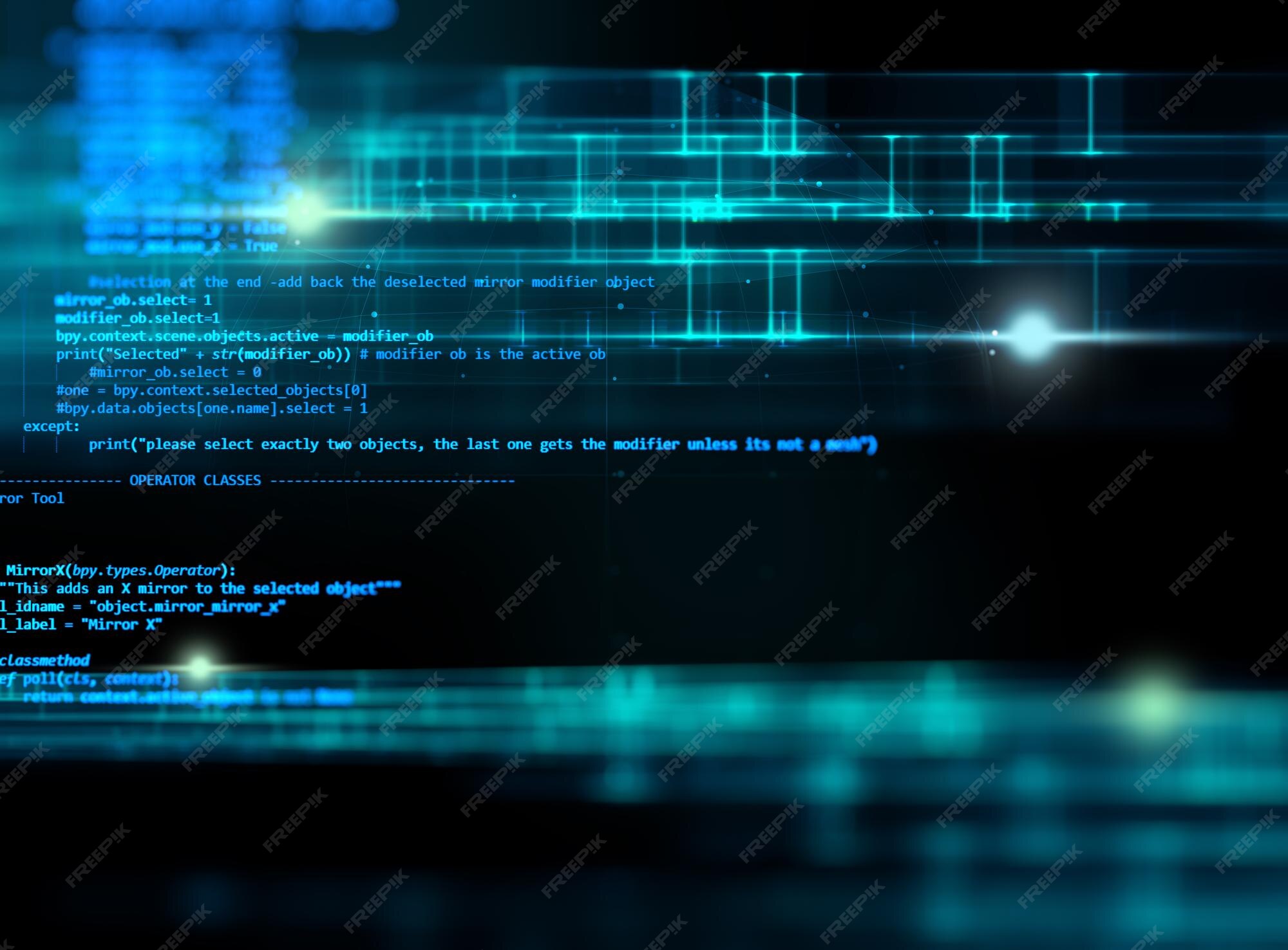 Premium Photo | Programming code abstract technology background of ...