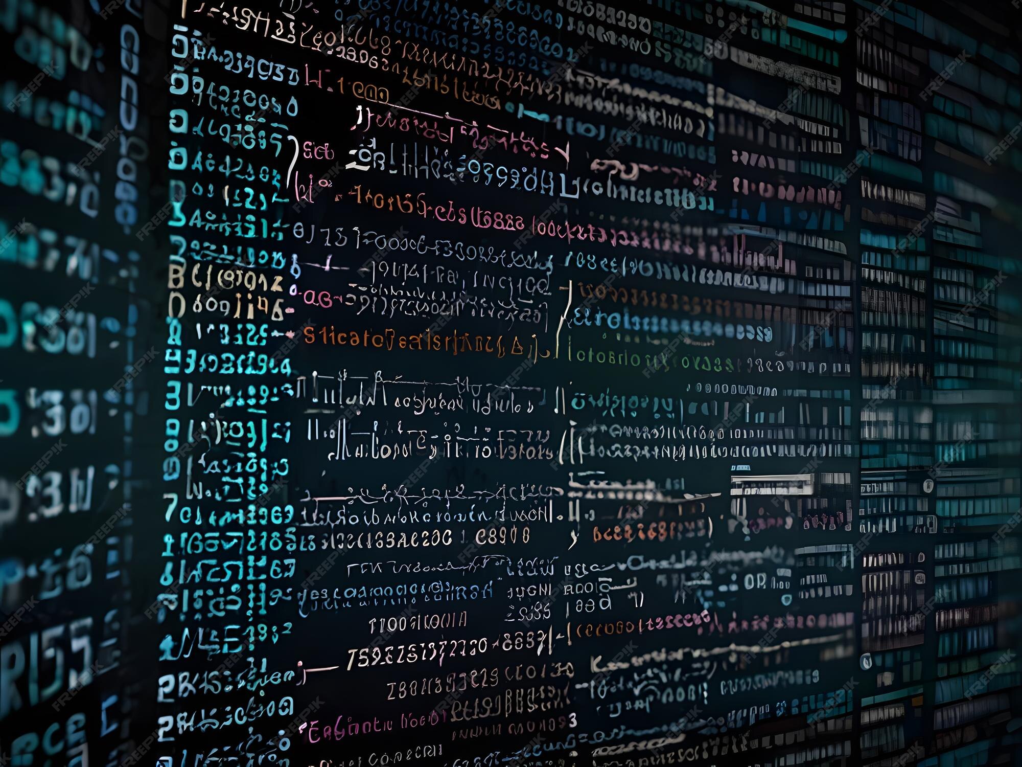 Programming code abstract technology background of software developer ...