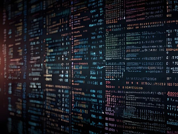 Programming code abstract technology background of software developer ...