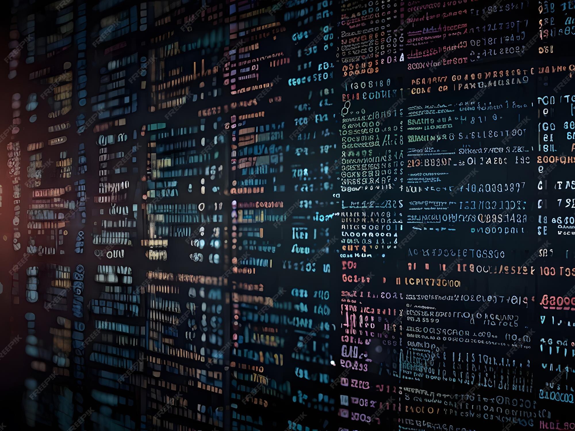 Programming code abstract technology background of software developer ...