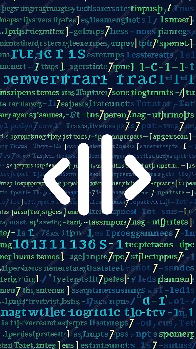 Programming code abstract technology background of software developer ...