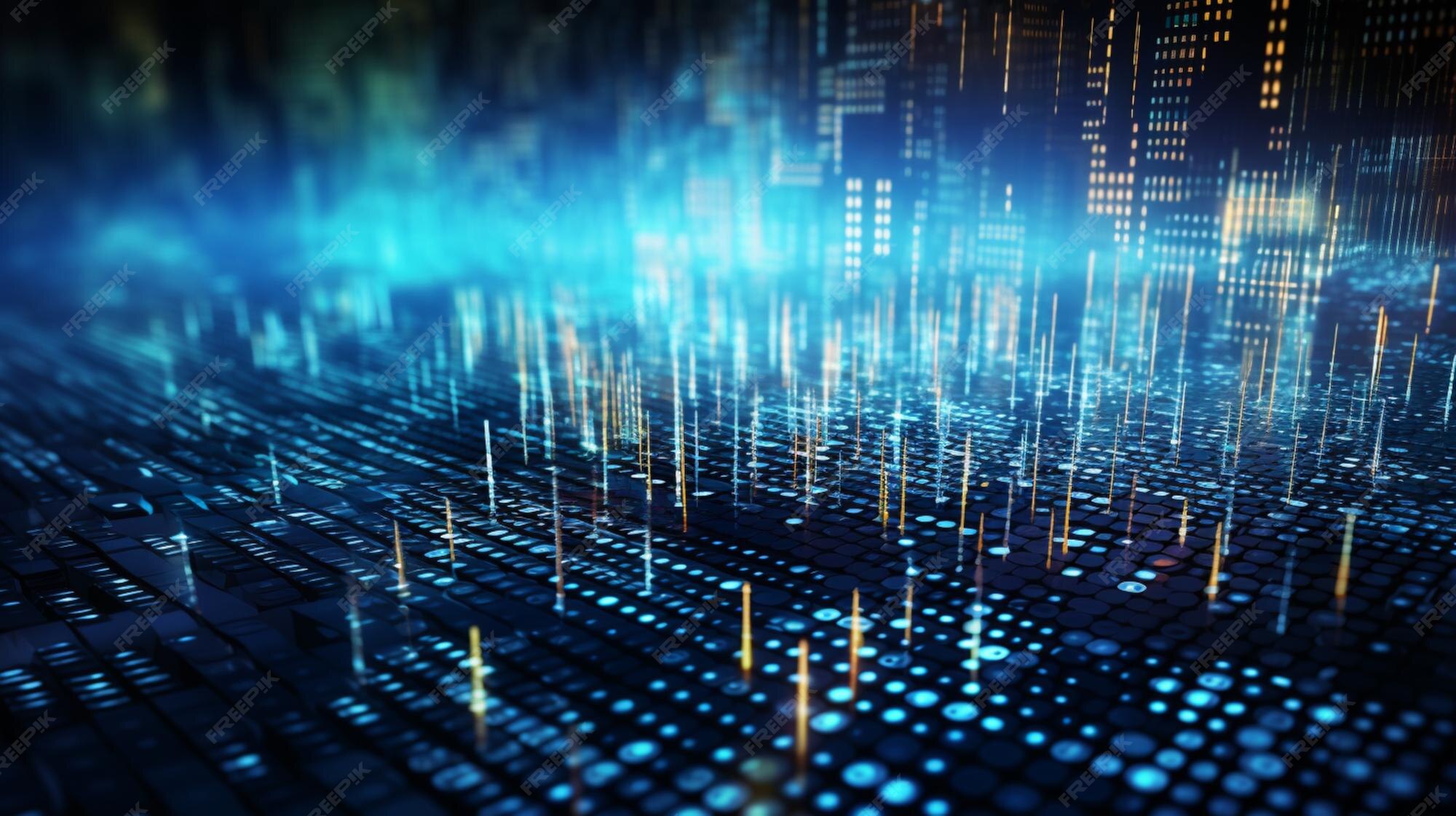 Programming Code Abstract Technology Background with Digital Elements ...