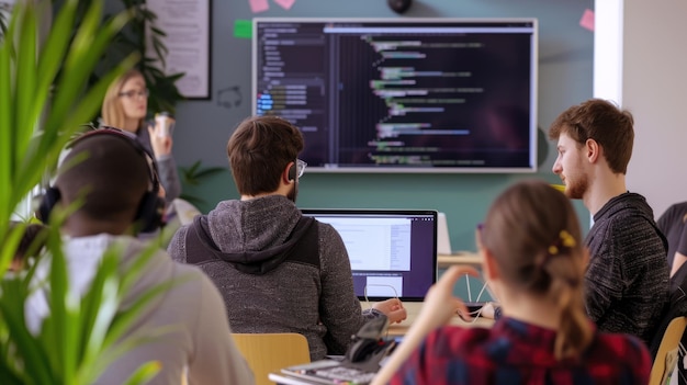 Programming mentor begeleiding van jonge studenten aig