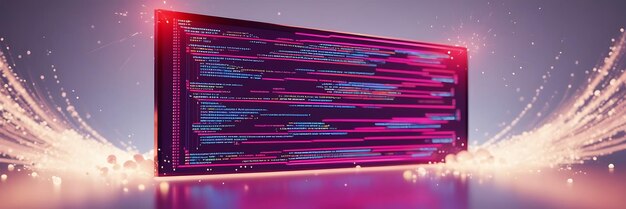 programming and software development work concept of hard work of computer coding and programming