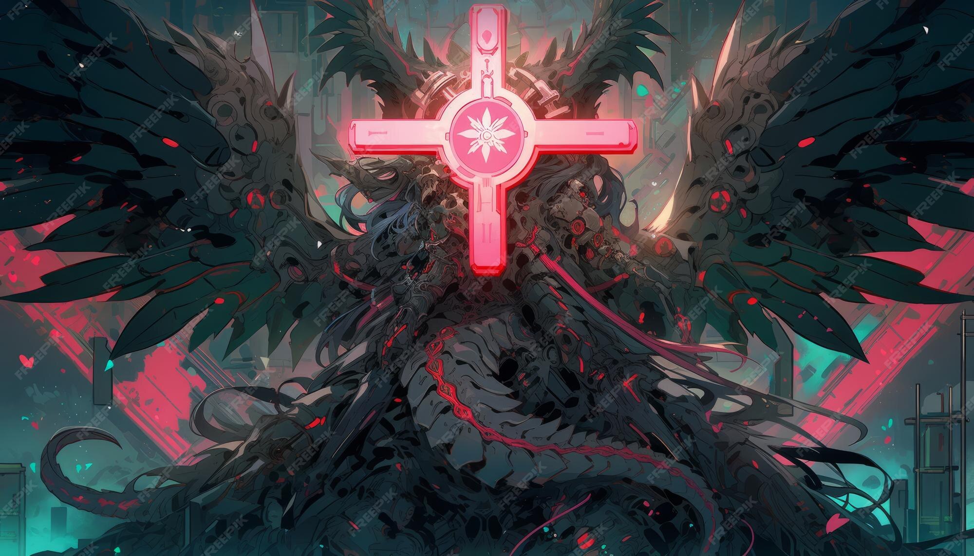 Premium Photo  The Project Caduceus Unveiling the Neon Glitch A 