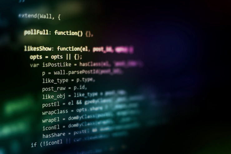 Photo project managers work new idea. www software development. mobile app developer. innovative startup project. website programming code. it business.